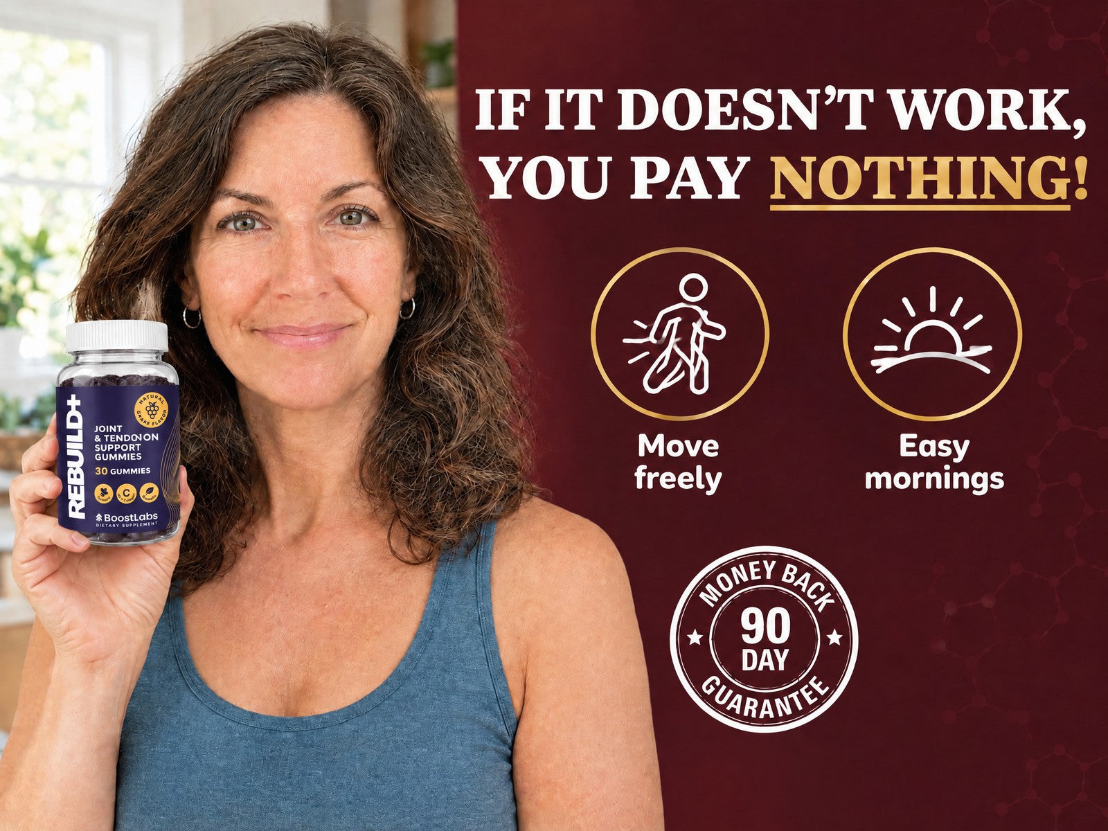 If it doesn't work, you pay nothing: 90-day guarantee